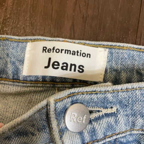 REFORMATION JEAS never worn size 28 - Picture 2 of 5